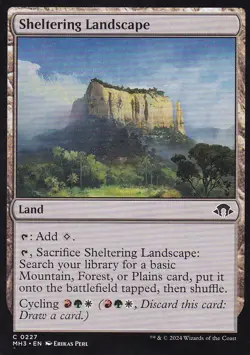 MTG Modern Horizons 3 - Sheltering Landscape - MH3 227 - Regular - Image 2