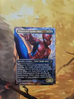 Sensational Spider-Man (Borderless) - 0025 - Marvel's Spider-Man MTG - NM/M - Image 1