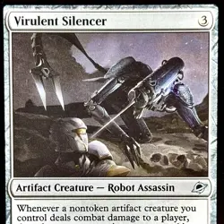 Virulent Silencer - Reg - MTG - Edge of Eternities - EOE - 0248 - UNCOMMON ~ NM - Image 1