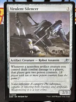 Virulent Silencer - Reg - MTG - Edge of Eternities - EOE - 0248 - UNCOMMON ~ NM - Image 3