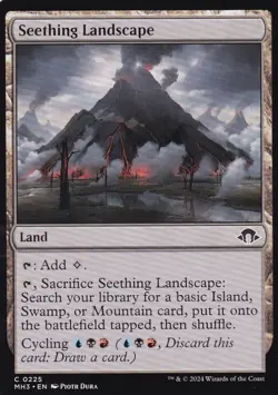 MTG Modern Horizons 3 - Seething Landscape - MH3 225 - Regular - Image 2
