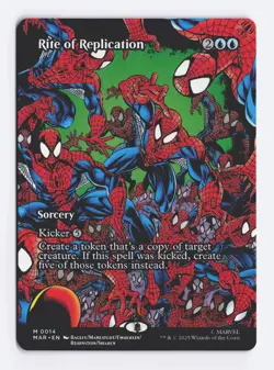 Rite of Replication (Borderless) (M) MTG Marvel's Spider-Man Eternal-Legal MAR - Image 1