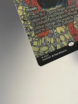 Arachnogenesis (Borderless) Marvel Universe Eternal-Legal Spider-Man Foil MTG NM - Image 3