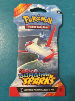Pokemon Scarlet & Violet Surging Sparks New Blister Booster Packs Lot Of 4 - Image 2