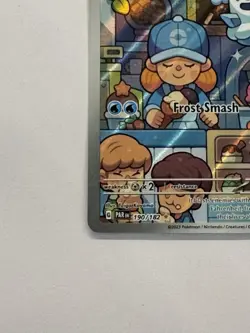 Pokemon VANILLISH 190/182 Paradox Rift - ILLUSTRATION RARE 2025 HOLIDAY PROMO NM - Image 2