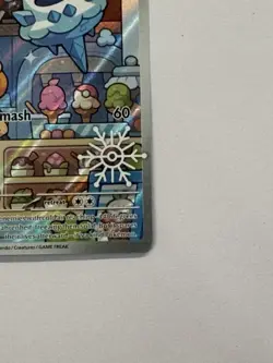 Pokemon VANILLISH 190/182 Paradox Rift - ILLUSTRATION RARE 2025 HOLIDAY PROMO NM - Image 3