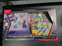 Pokemon TCG Cynthia's Garchomp ex Premium Collection Box Sealed New - Image 1