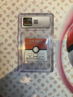 Raichu Pokemon Candy Stickers (2023) Korean 24k Gold Plating CGC 10 GEM MINT - Image 3