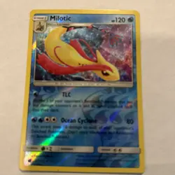 2017 Pokemon Milotic 27/111 Sm-Crimson Invasion Reverse Holo - Image 1
