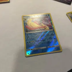 2017 Pokemon Milotic 27/111 Sm-Crimson Invasion Reverse Holo - Image 4