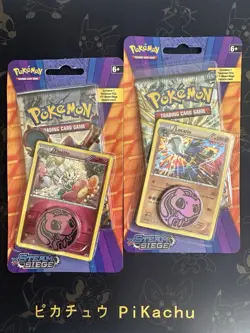 POKEMON XY STEAM SIEGE BLISTER BOOSTER PACK NEW LUCARIO FLOETTE BLACK STAR PROMO - Image 1
