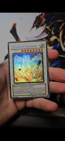 Yugioh * Stardust Dragon (Ghost) * TDGS-EN040 The Duelist Genesis-1st Edition - Image 3