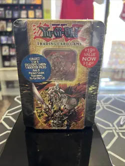2005 Yugioh Collector Tin, Gilford The Lightning Factory Sealed Tin - Image 1