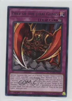 Prey of the Jirai Gumo 1st Ed. YuGiOh Maze Memories #MAZE-EN010 - Image 1