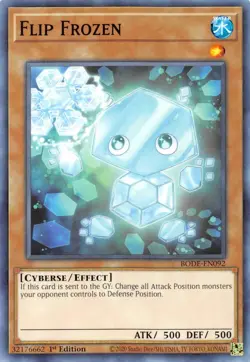 Flip Frozen - BODE-EN092 - Common - 1st Edition yugioh - Image 4