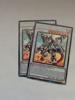 2X Borreload Savage Dragon BLCR-EN083 1st Edition Secret Rare Yugioh Card NM - Image 1