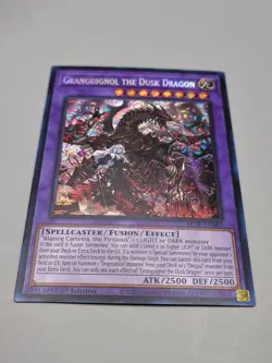 Yugioh Granguignol the Dusk Dragon BLTR-EN087 Secret Rare 1st Ed NM - Image 1