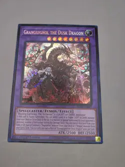 Yugioh Granguignol the Dusk Dragon BLTR-EN087 Secret Rare 1st Ed NM - Image 2