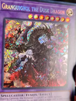 Yugioh Granguignol the Dusk Dragon BLTR-EN087 Secret Rare 1st Ed NM - Image 3