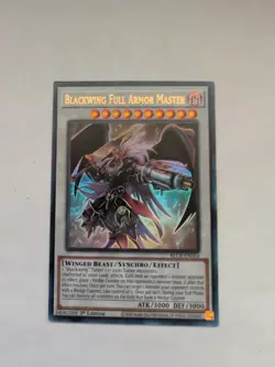 Blackwing Full Armor Master - BLCR-EN064 - NM - Ultra Rare - 1st ed - Yugioh - Image 1