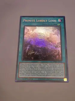 Yugioh Primite Lordly Lode MP25-EN114 Prismatic Secret Rare 1st Ed NM - Image 2
