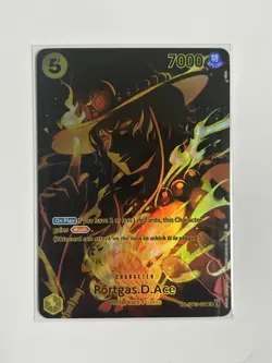 Portgas D. Ace Legacy of the Master One Piece Card SR/SP OP12 ST13-011 - Image 1
