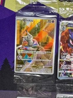 Pokemon Sealed Promo 9 Card lot Snorlax Lucario Mimikyu TCG Cards - Image 5