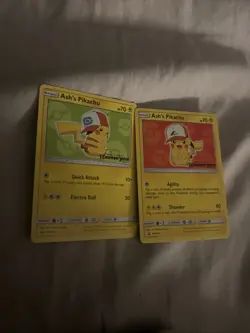 Pokemon TCG Ash’s Pikachu Cards Sm112 And Sm109 - Image 2