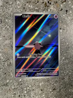 Pokemon TCG Cards Cleffa 202/197 Obsidian Flames Illustration Rare NM - Image 1
