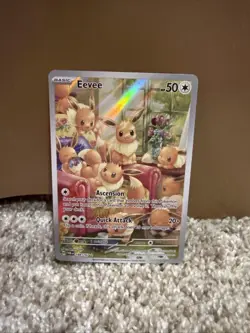 Pokemon Card - Eevee Twilight Masquerade 188/167 Illustration Rare - Image 3