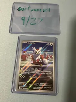 Pokemon Delibird 152/132 Mega Evolution Illustration Rare Card NM - Image 1