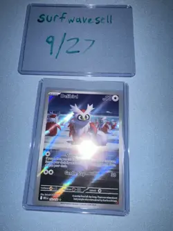 Pokemon Delibird 152/132 Mega Evolution Illustration Rare Card NM - Image 2