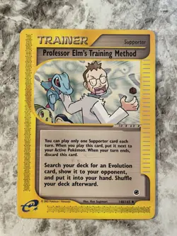 Professor Elm's Training Method 148/165 Expedition Base Set Pokemon Card EXC-LP - Image 1