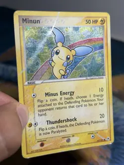 Minun 67/101 Ex Hidden Legends Reverse Holo Foil 2004 Pokemon Card HP - Image 4