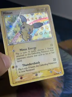 Minun 67/101 Ex Hidden Legends Reverse Holo Foil 2004 Pokemon Card HP - Image 5