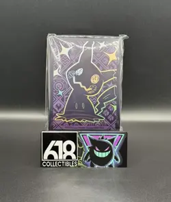 65 Ct Mimikyu Paldean Fates ETB Pokemon Card Sleeves New Sealed - Image 1