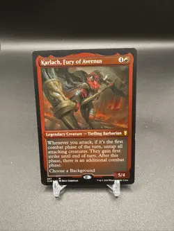 Karlach, Fury of Avernus MTG Etched Foil - Image 1