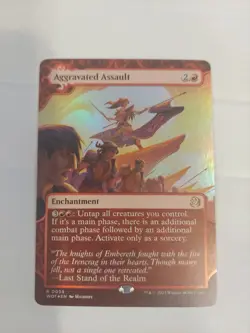 Aggravated Assault Wilds of Eldraine: Enchanting Tales Foil - Image 1