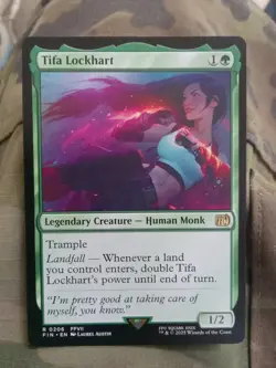 MTG Tifa Lockhart, Mint Pack Fresh, English Final Fantasy - Image 1