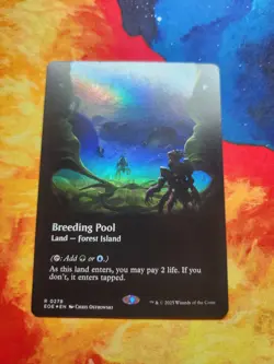 Breeding Pool (Borderless) - Edge of Eternities (EOE) - Foil - NM - Image 1