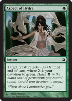 MTG - Aspect of Hydra - Born of the Gods - NM, English Magic FLAT RATE SHIP - Image 1