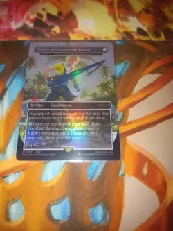 Tidus's Brotherhood Sword FOIL Secret Lair Final Fantasy MTG NM - Image 1