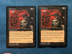 Mortuary, X2, Stronghold, MtG, Rare Echantment - never played - Image 1
