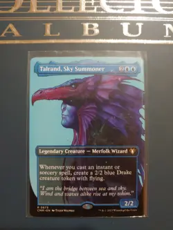 Talrand, Sky Summoner (Borderless) Commander Masters Regular - Image 1