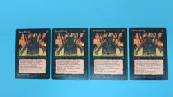 4x BURNT OFFERING INTERRUPT PLAYSET ICE AGE MTG MAGIC GATHERING NM / UNPLAYED - Image 1