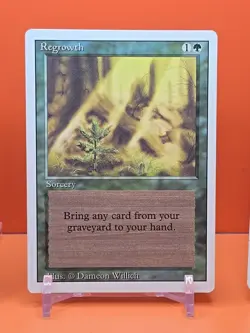 🟢🟢🟢 (4) 1994 MAGIC The Gathering REGROWTH REVISED 3RD EDITION PLAYED 🟢🟢🟢 - Image 4