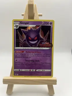 Gengar SWSH241 Lost Origin Holo Rare Prerelease Promo Pokemon Card - Image 1