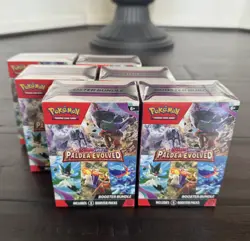 Pokemon TCG Paldea Evolved Booster Bundle Lot of 6 - BRAND NEW FACTORY SEALED 820650853623 - Image 1