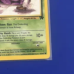 Grimer 57/82 Team Rocket Unlimited Common Pokemon TCG - LP - Image 4