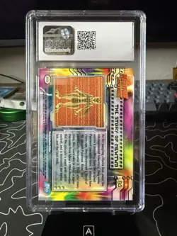 1999 Pokemon the First Movie Story of Mewtwo Print Blue Topps Logo #24 CGC 9.5 - Image 2